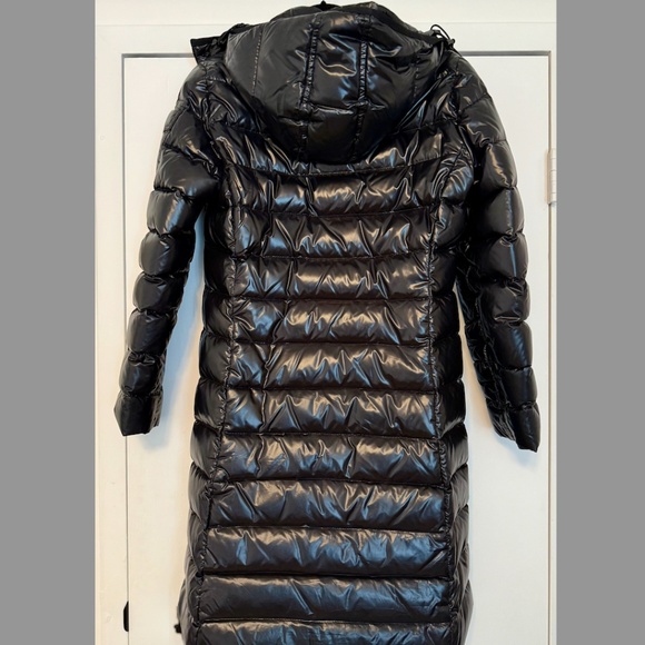 Moncler Women’s Long Down Puffer Coat – Black, Size Small - Picture 2 of 6